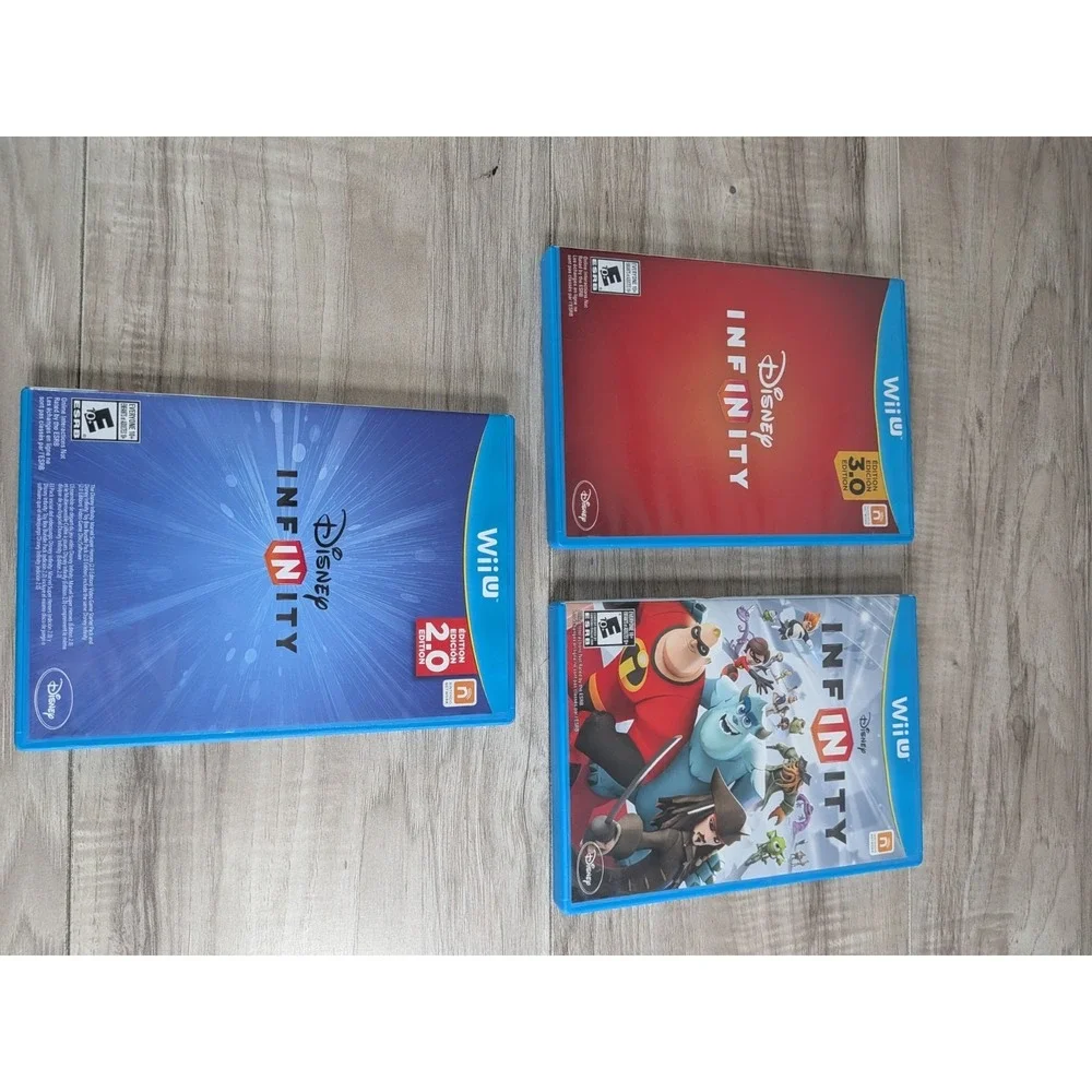 Disney Infinity Game Only For Wii Lot Of 3 Video Games